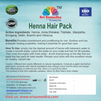 Henna Hair Pack