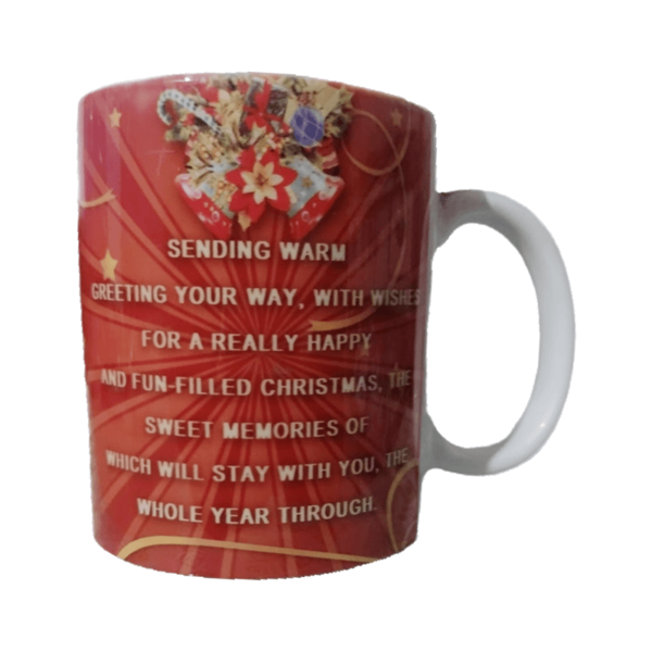 Merry Christmas Theme Printed Coffee Mug - Image 2