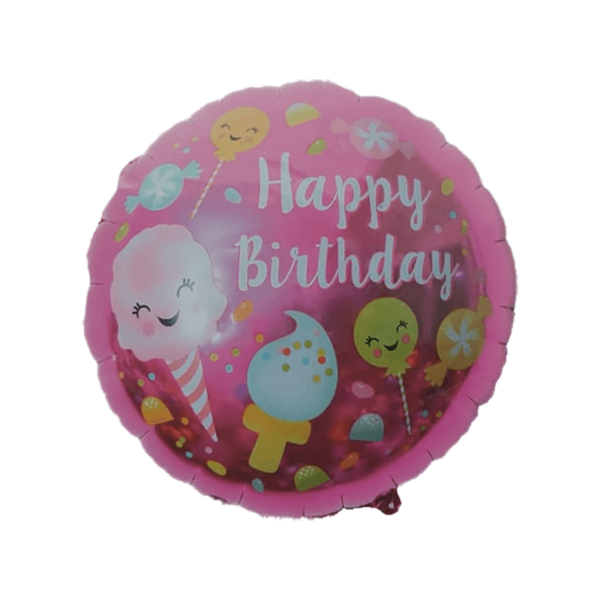 Happy Birthday  Foil Balloon - Image 2