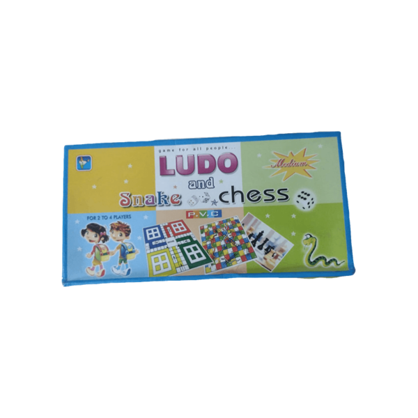 LUDO , SNAKE & CHESS BOARD GAME - Image 3