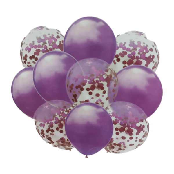 Latex Balloon Bunch-10 Pc - Image 2