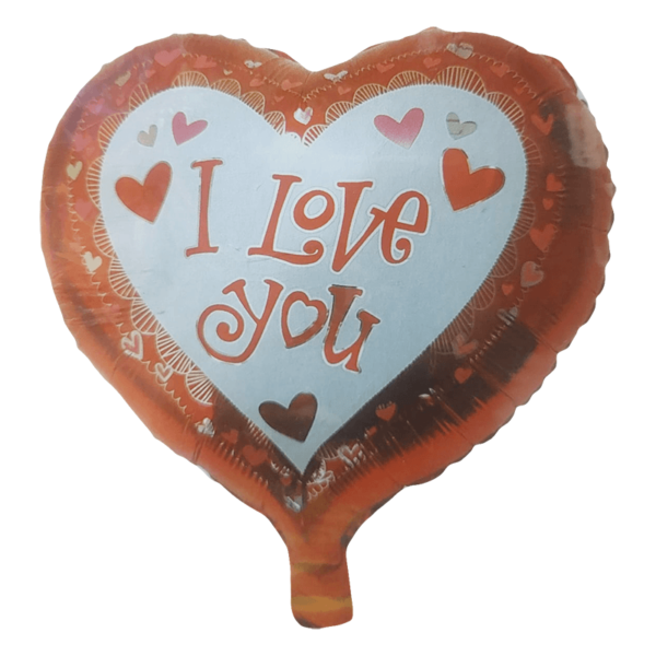 I Love You  Foil Balloon -18"