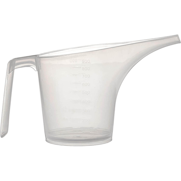 POURING MEASURING JUG, LONG SPOUT FUNNEL PITCHER MULTI PURPOSE, CAKE, SOAP MAKING JUG (MAX 1000 ML CAPACITY) - Image 2