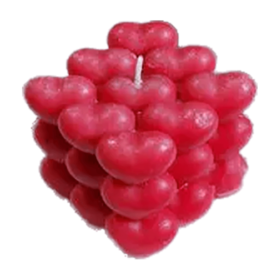 Heart Cube Scented Candle