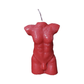 Men Torso Candle